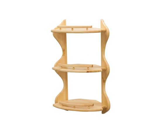 Полка угловая 3-ая (без балясин) изображение 1