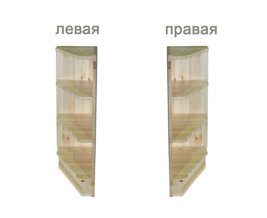 Тумба угловая концевая открытая "Скайда-1" изображение 4